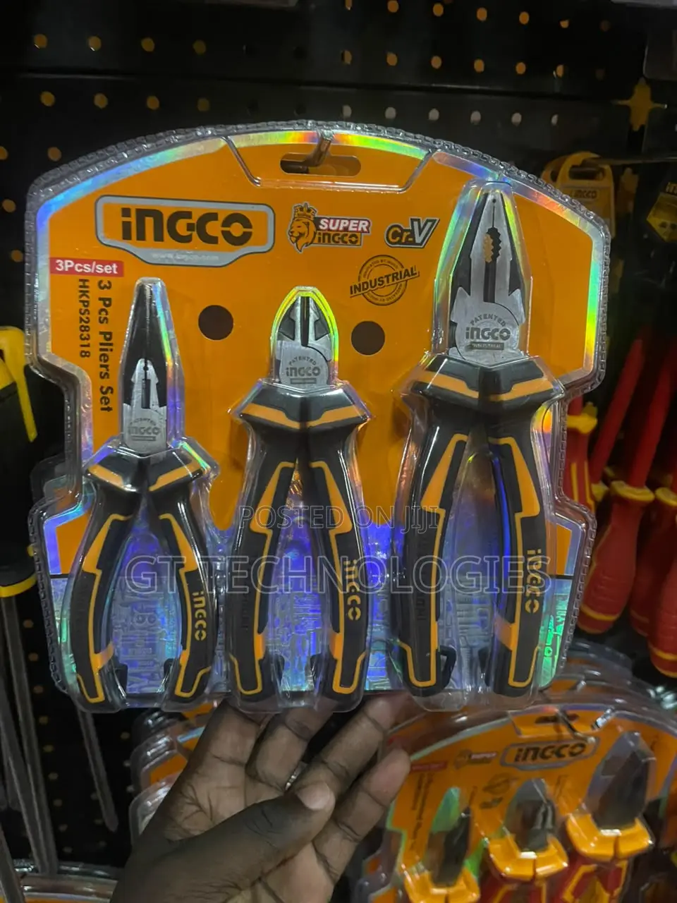 INGCO Pliers Set 3pcs Set