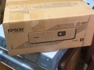 Epson CO-W01 Projector, 3LCD Technology, 3,000 Lumen, 378inch Screen