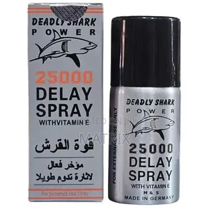 Original Deadly Shark Delay Spray for Premature Ejaculation