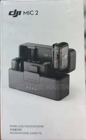 DJI Mic 2 Digital Wireless Dual Microphone Kit With Charging Case