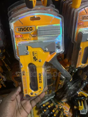 INGCO 3-in-1 Staple Gun