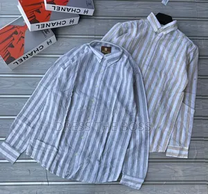 Premium Linen Shirts i.e Small and Big Stripes. Available in All Sizes
