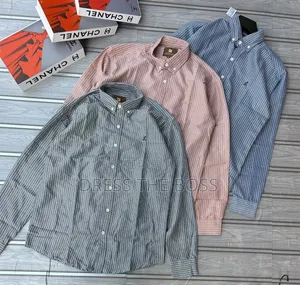Premium Linen Shirts i.e Small and Big Stripes. Available in All Sizes