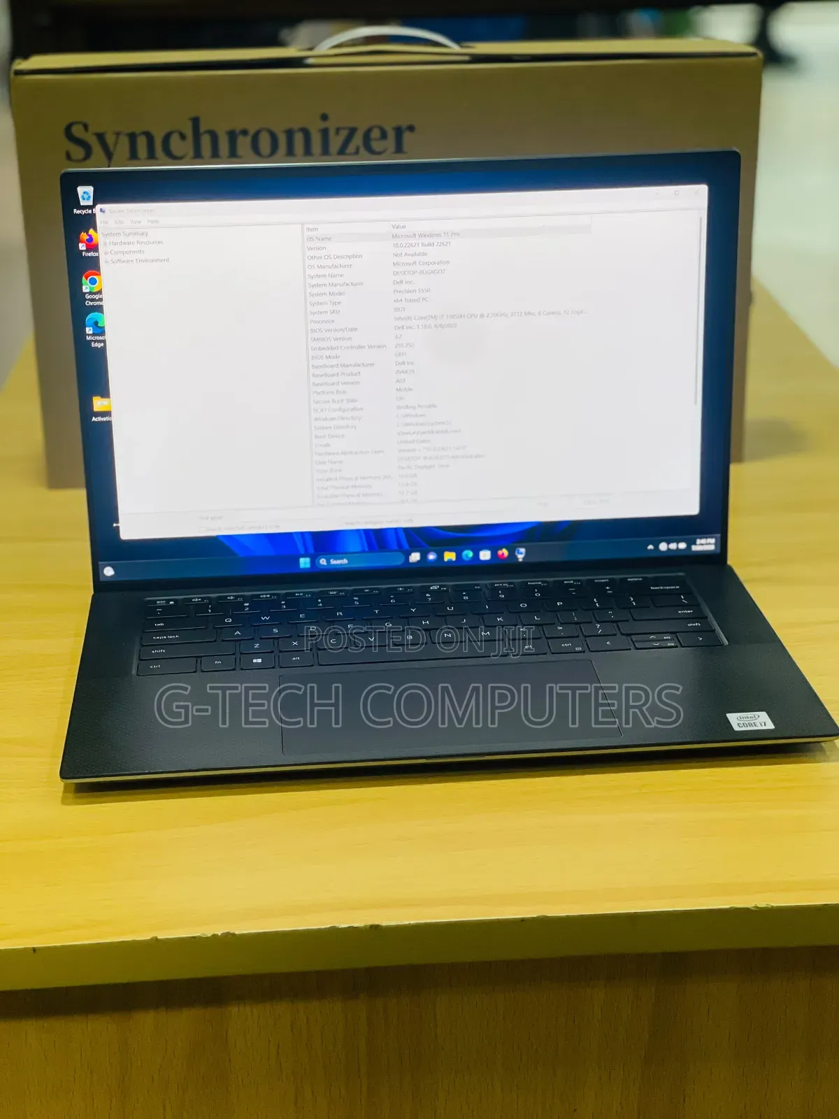 New Laptop Dell Precision 5550 16GB Intel Core i7 SSD 512GB