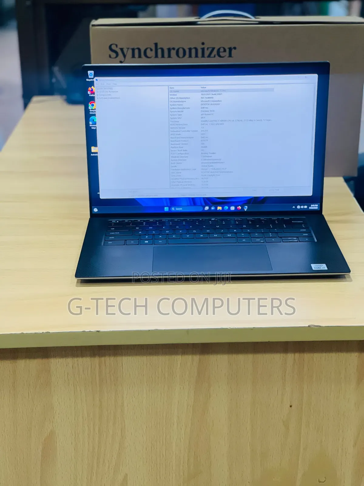 New Laptop Dell Precision 5550 16GB Intel Core i7 SSD 512GB