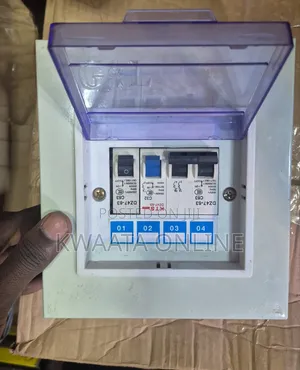 G L 4-Way Main Switch Mount Consumer Unit / Breaker Distribution Box