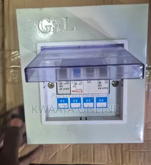 G L 4-Way Main Switch Mount Consumer Unit / Breaker Distribution Box