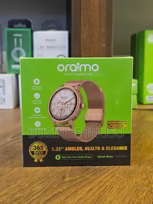 Brand New Oraimo Watch Muse Features a 1.32" AMOLED Screen Protected