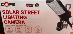 COFE 4G 2-in-1 Solar Street Light Camera,
