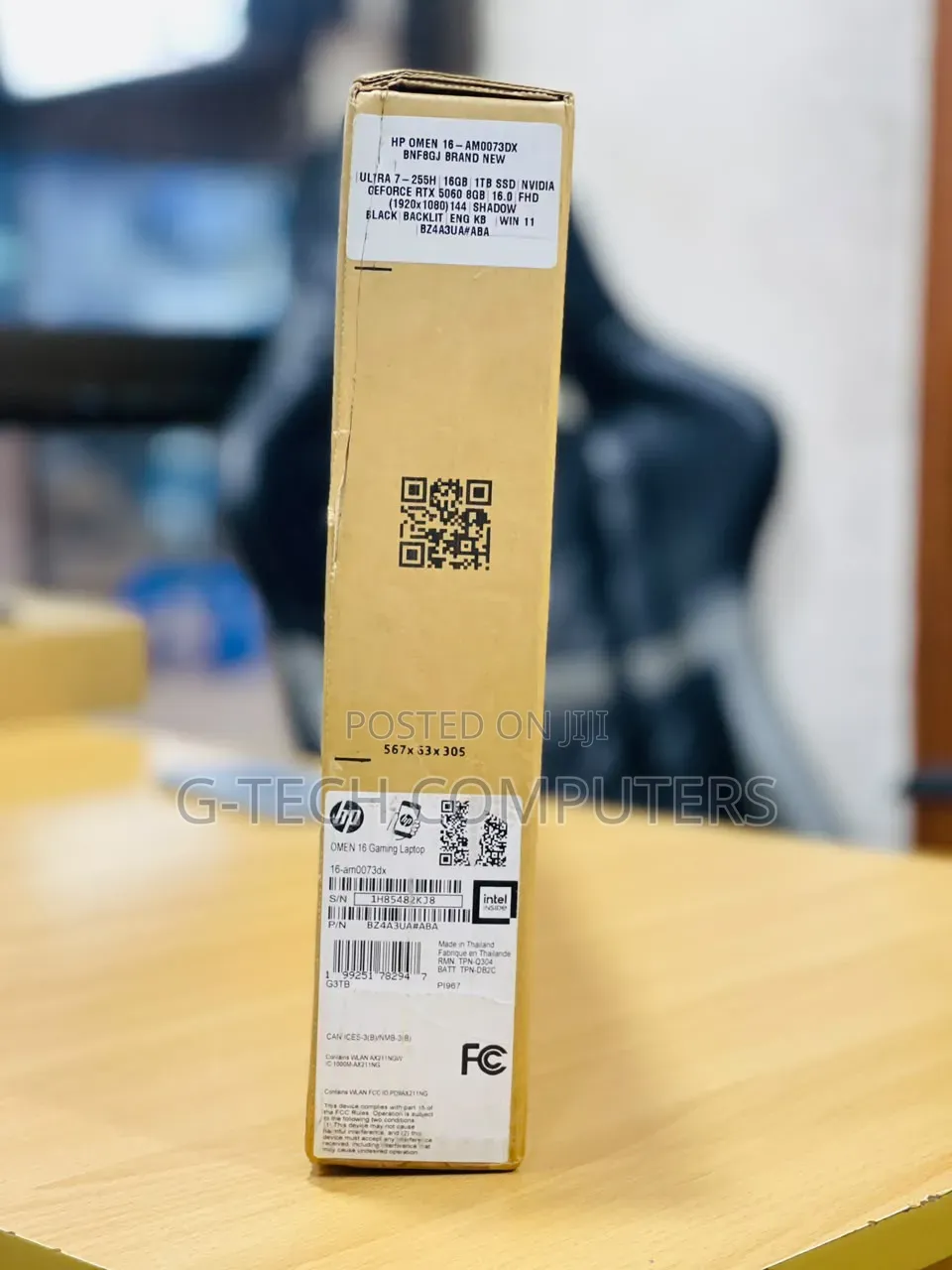New Laptop HP Omen 16 16GB Intel Core Ultra 7 SSD 1T
