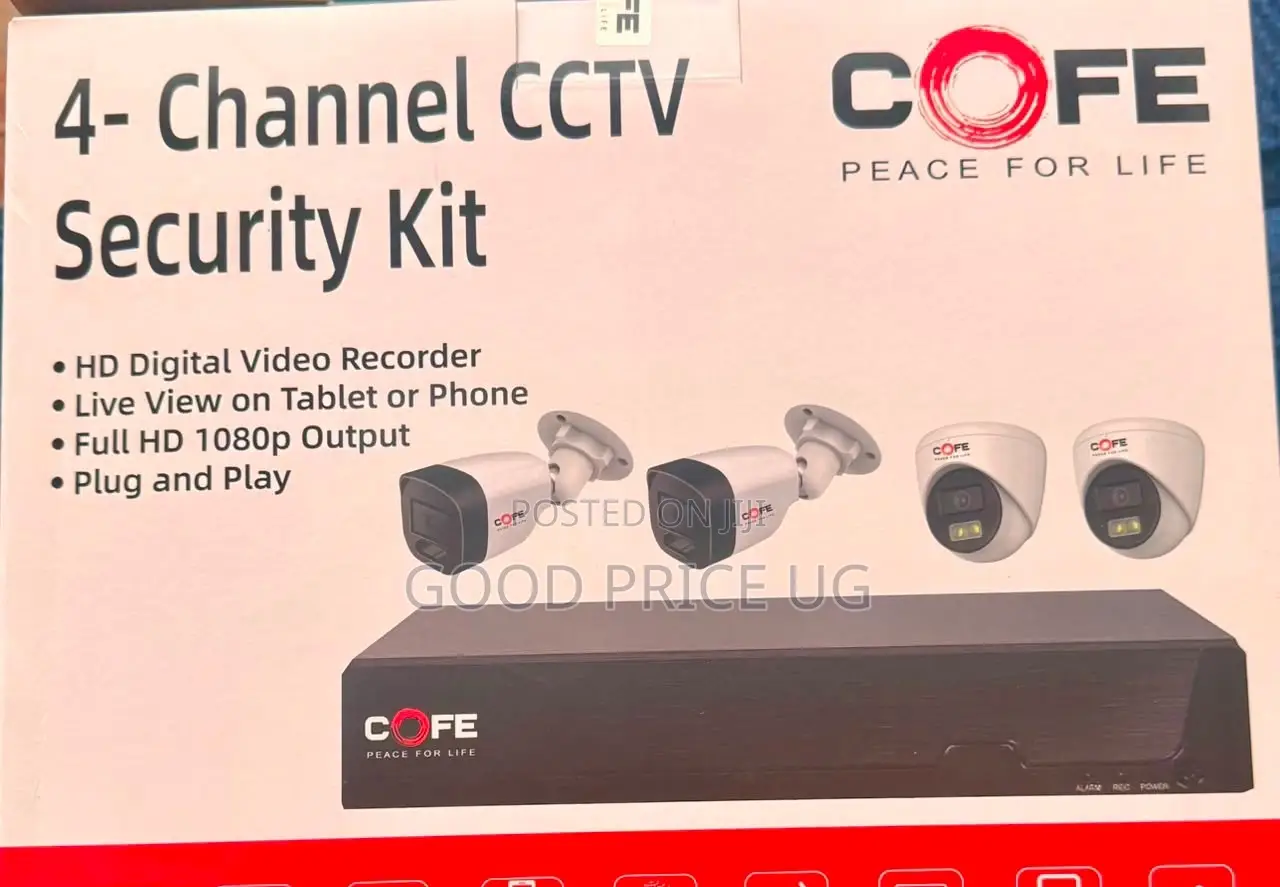 COFE 4-Channel CCTV Security Kit
