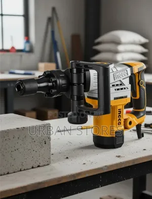 Ingco Corded Electric Anti-Vibration System Demolition Breaker (1300W)