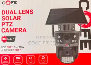 COFE Dual Lens Solar PTZ Camera.