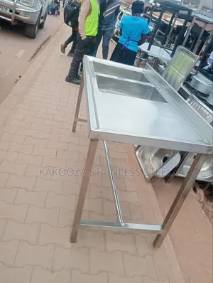 Stainless Commercial Sink Double