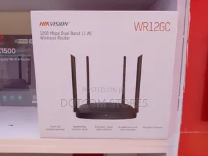 Hikvision 1200mbps Wireless Router Dual Band Extender.