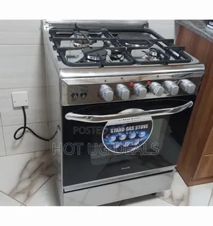Saachi 3 Gas + 1 Electric Plate With Electric Oven(60x60cm) |Stainless