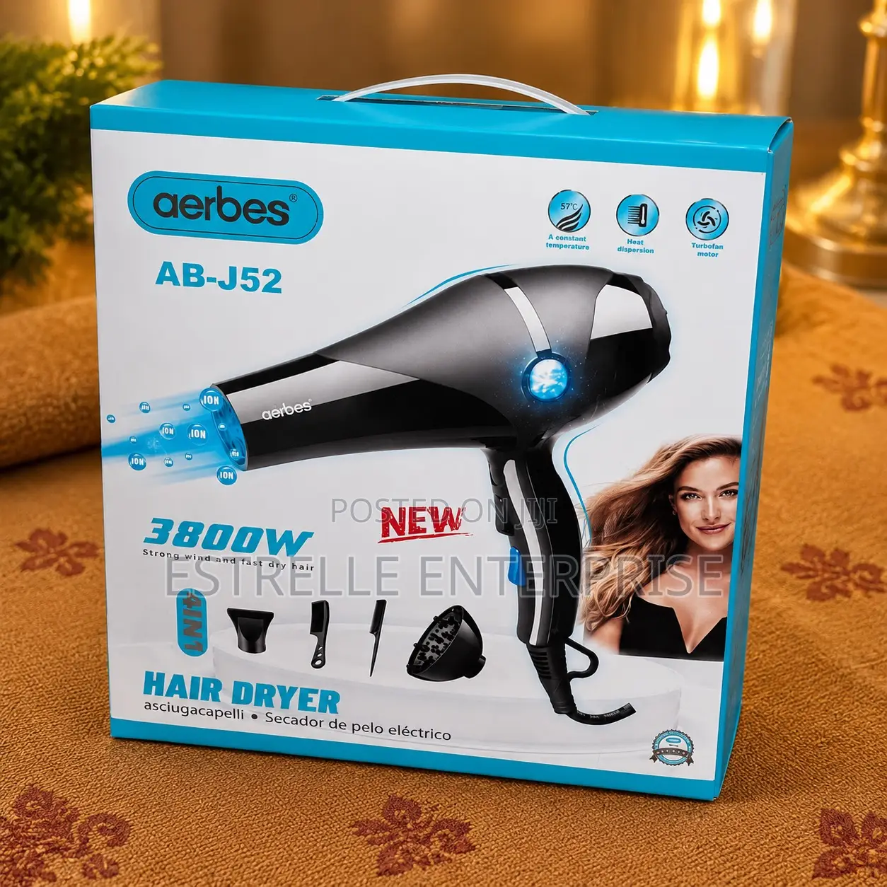 Professional Hair Hand Dryer Kit
