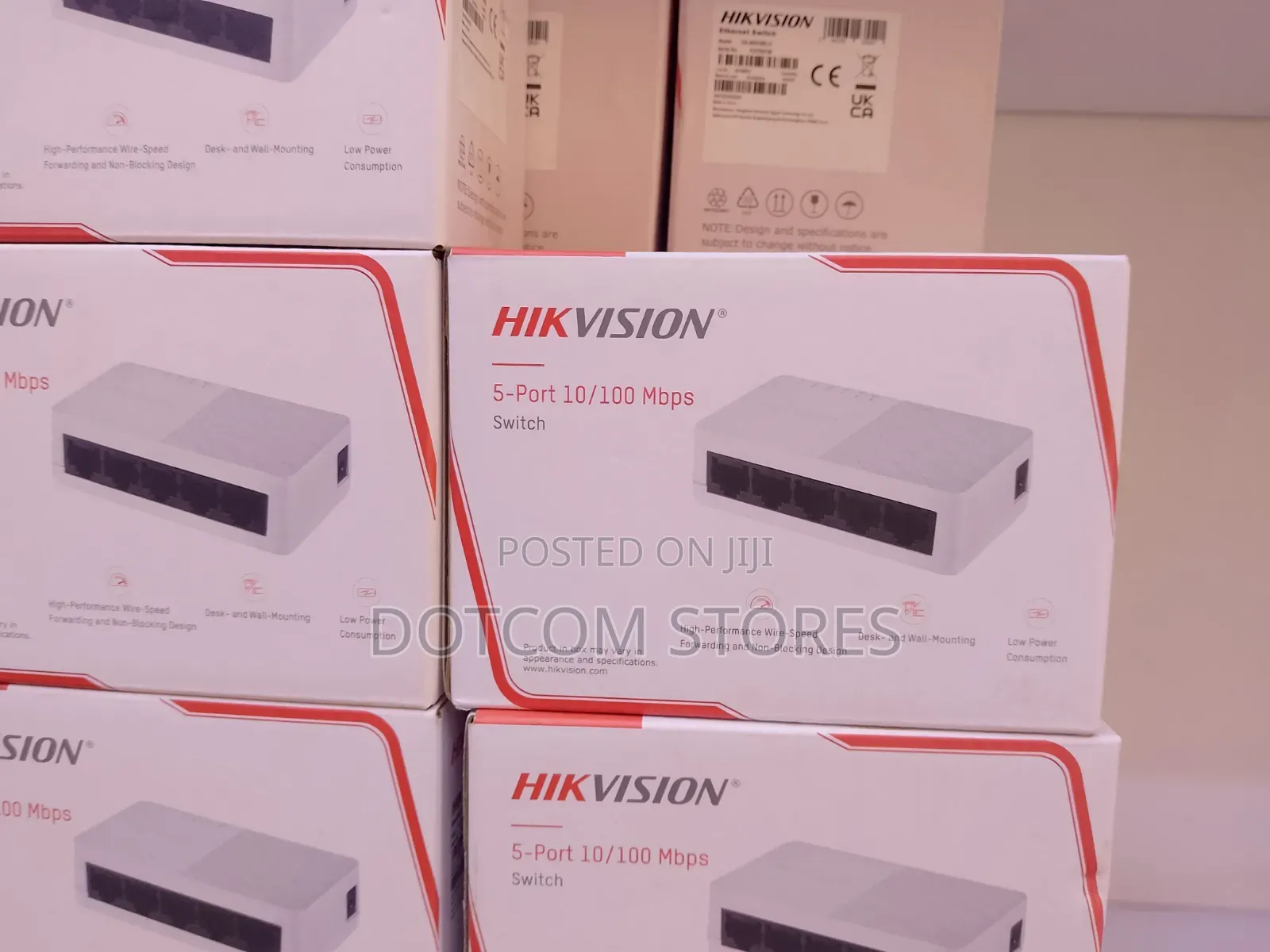 Hikvision Ds-3e0505d-O 5 Port Gigabit Ethernet Switch Plastic