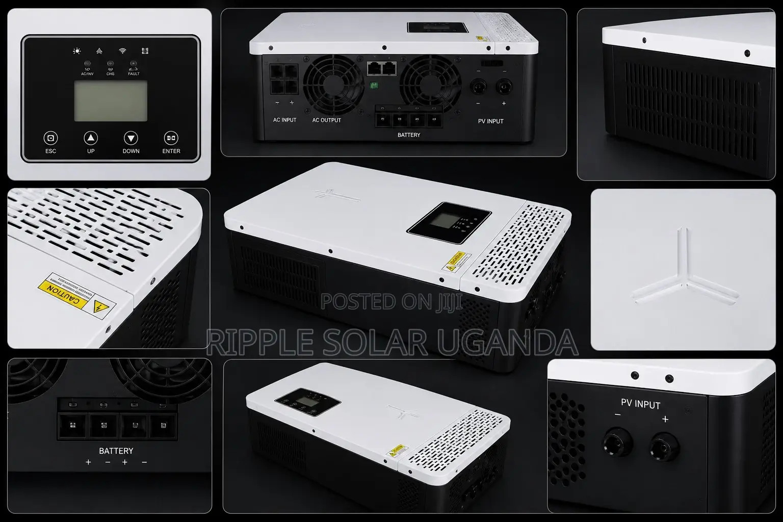 3200W Hybrid Solar Inverter Pure Sine Wave 24V MPPT