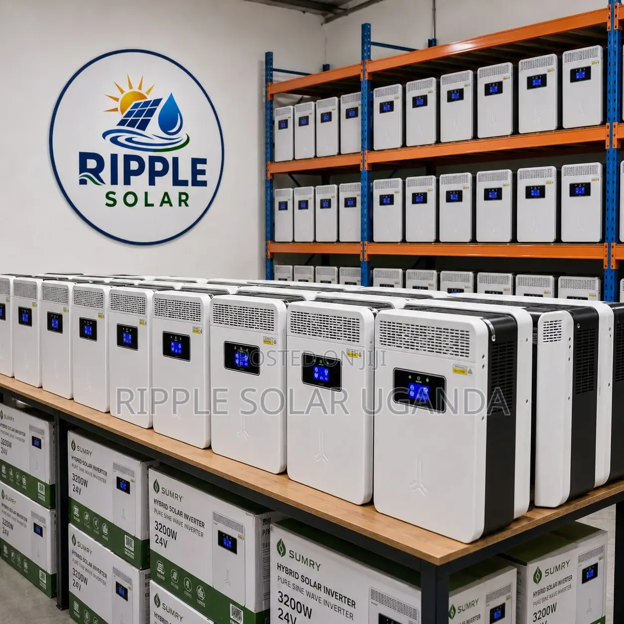 3200W Hybrid Solar Inverter Pure Sine Wave 24V MPPT