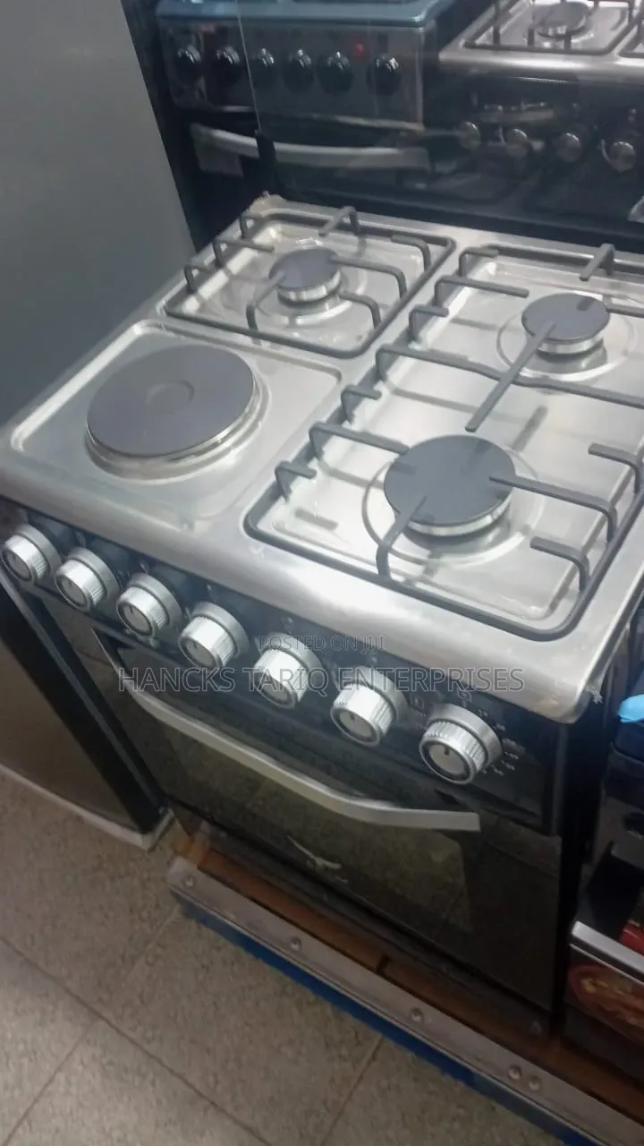 Combination Gas and Electric Cooker 60 by 60 With Grill