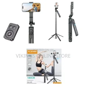 AI Intelligent 360 Auto Face Tracking Tripod 360° Rotation With Stand
