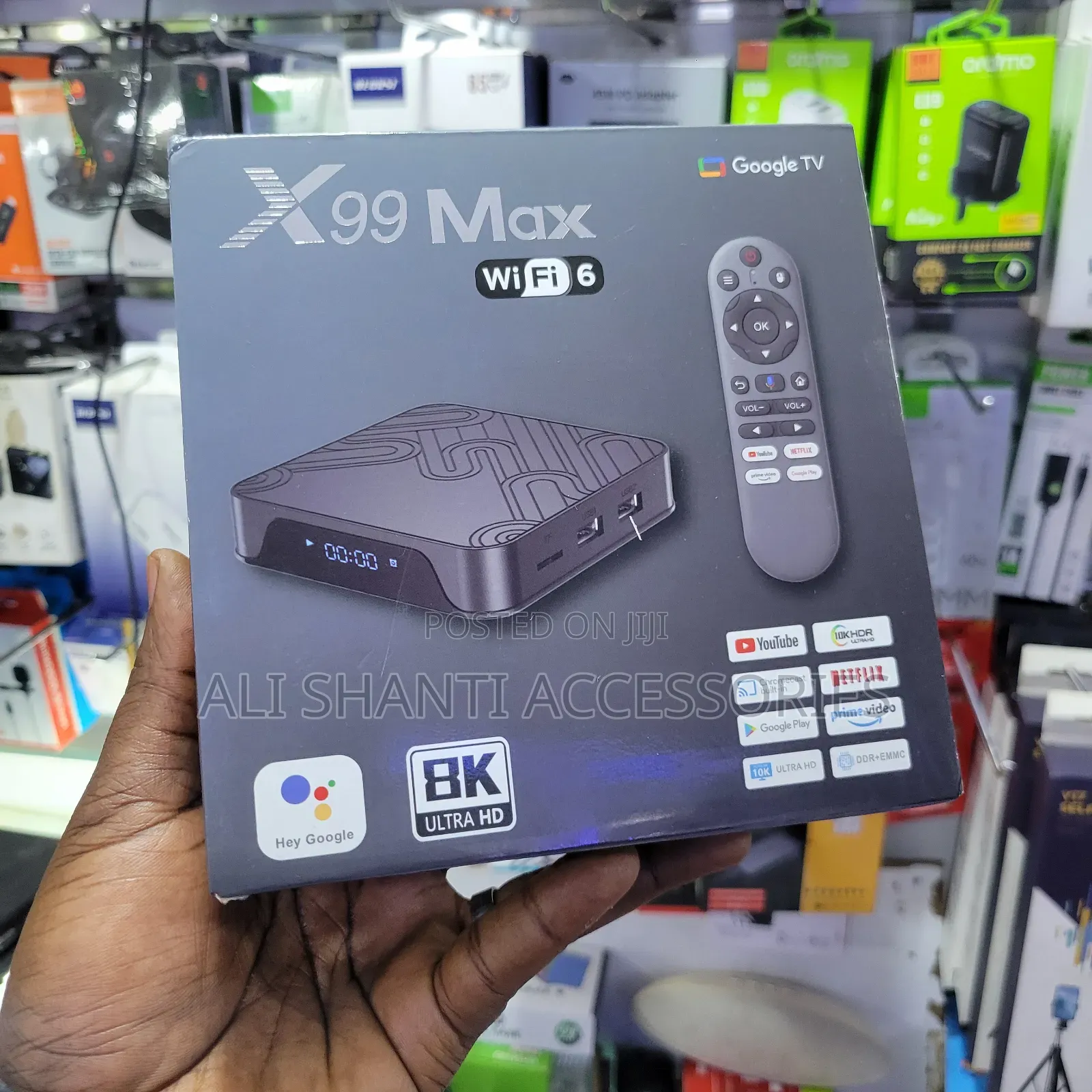 X99 Max TV Box With Wifi 6
