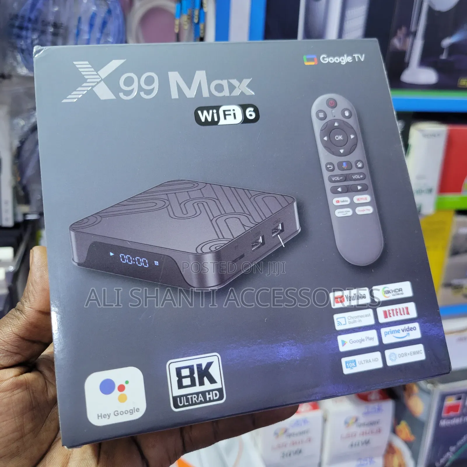 X99 Max TV Box With Wifi 6