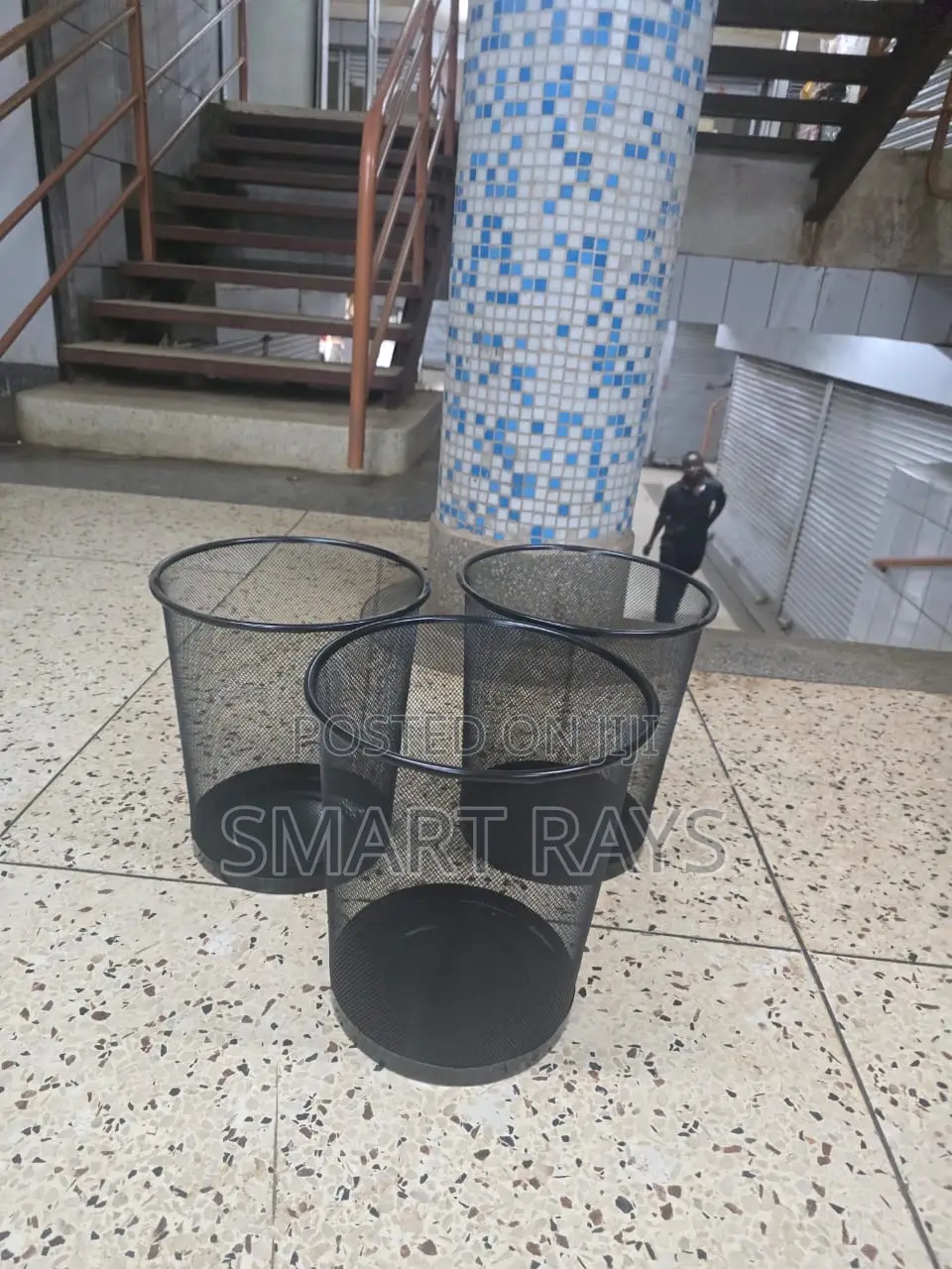 Biggest Size Metallic Paper Office Bin