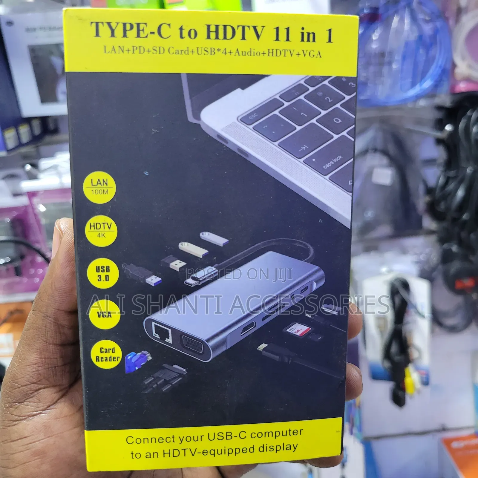 TYPE-C to HDTV 11 in 1 Adapter