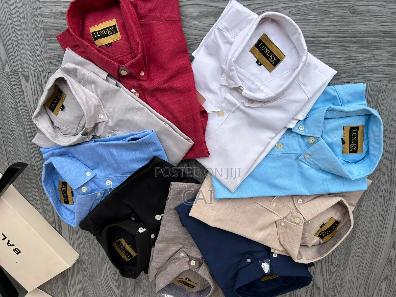 Luxury Brand Long-Sleeve Linen Shirts-Blend Button-Downs