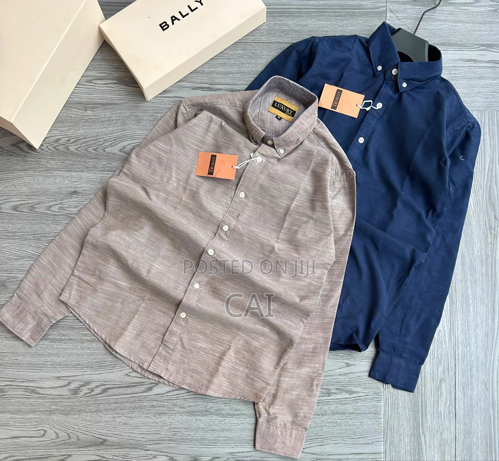 Luxury Brand Long-Sleeve Linen Shirts-Blend Button-Downs