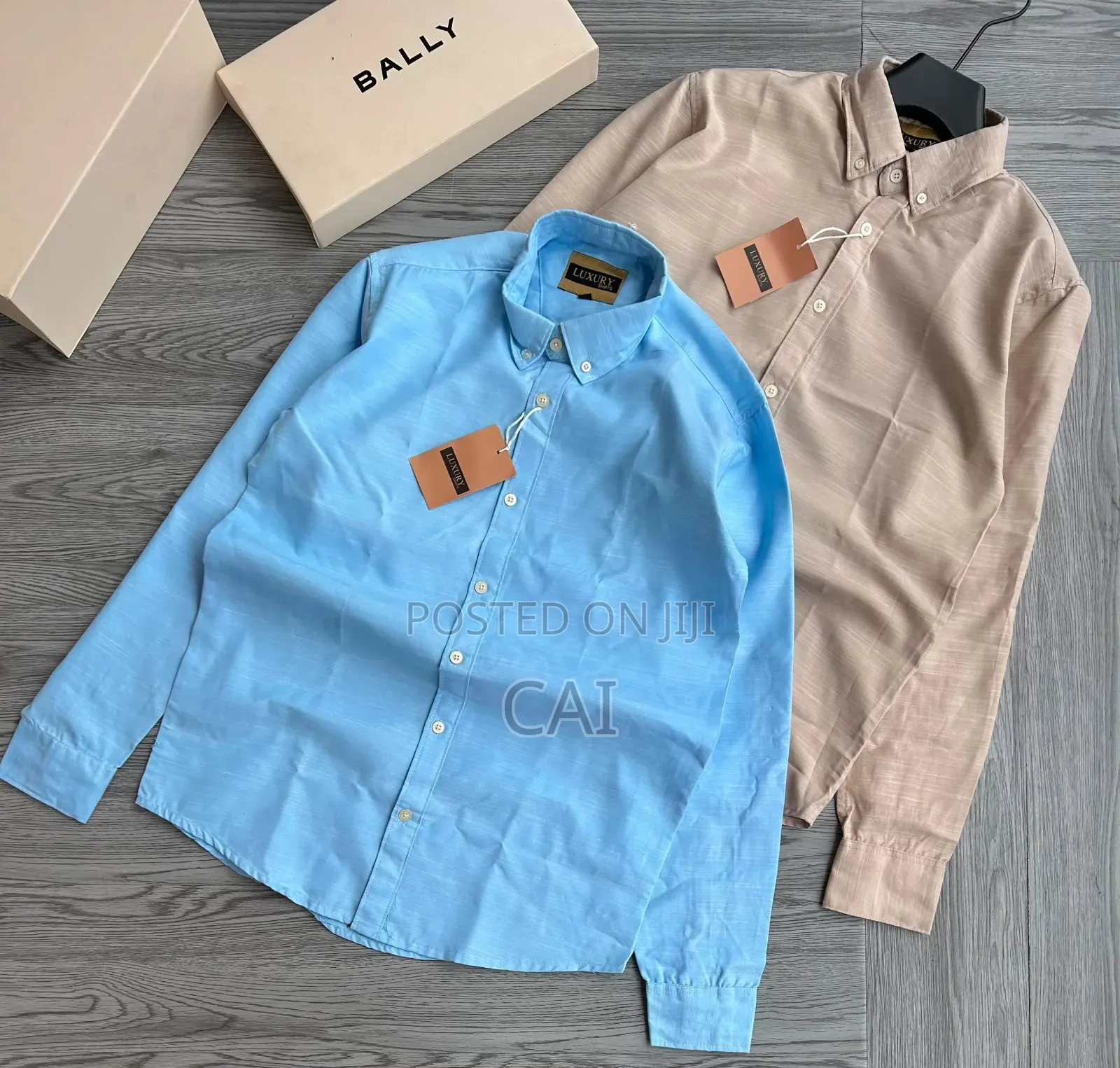 Luxury Brand Long-Sleeve Linen Shirts-Blend Button-Downs