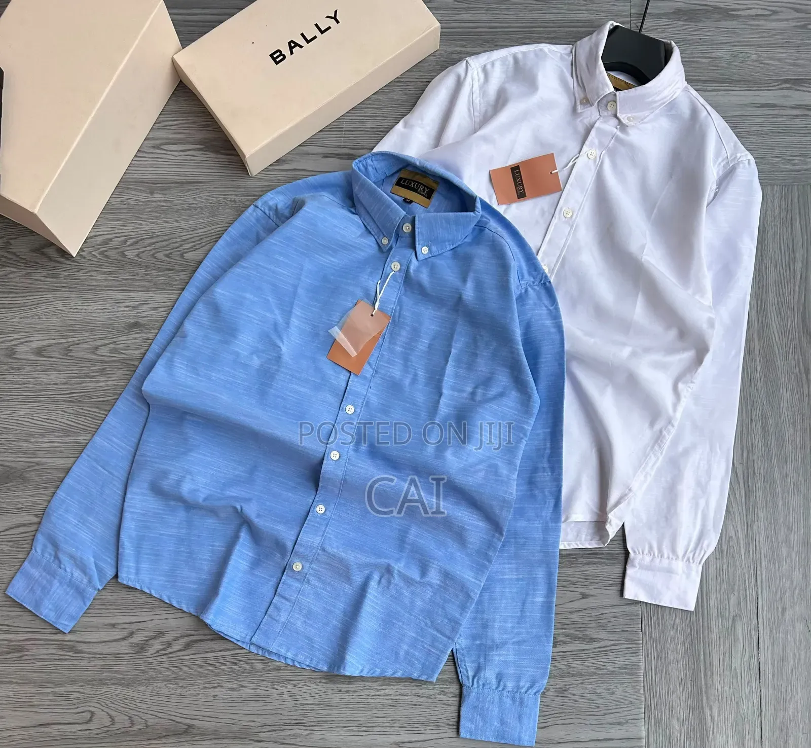 Luxury Brand Long-Sleeve Linen Shirts-Blend Button-Downs