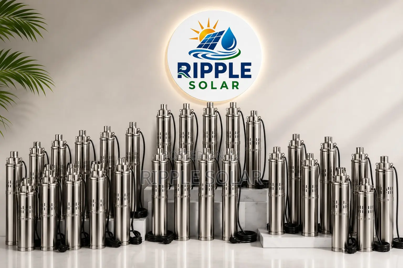 750w AC Borehole Water Pump 175m Deep Well Submersible Pump