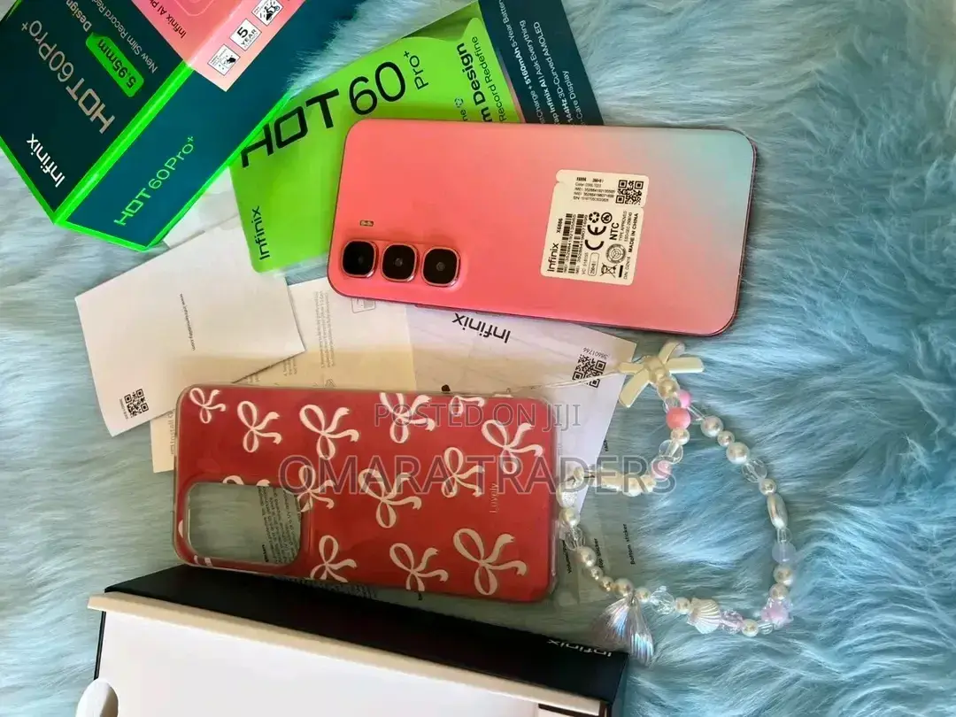 New Infinix Hot 60 Pro+ 256 GB Pink