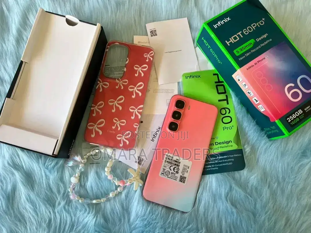 New Infinix Hot 60 Pro+ 256 GB Pink