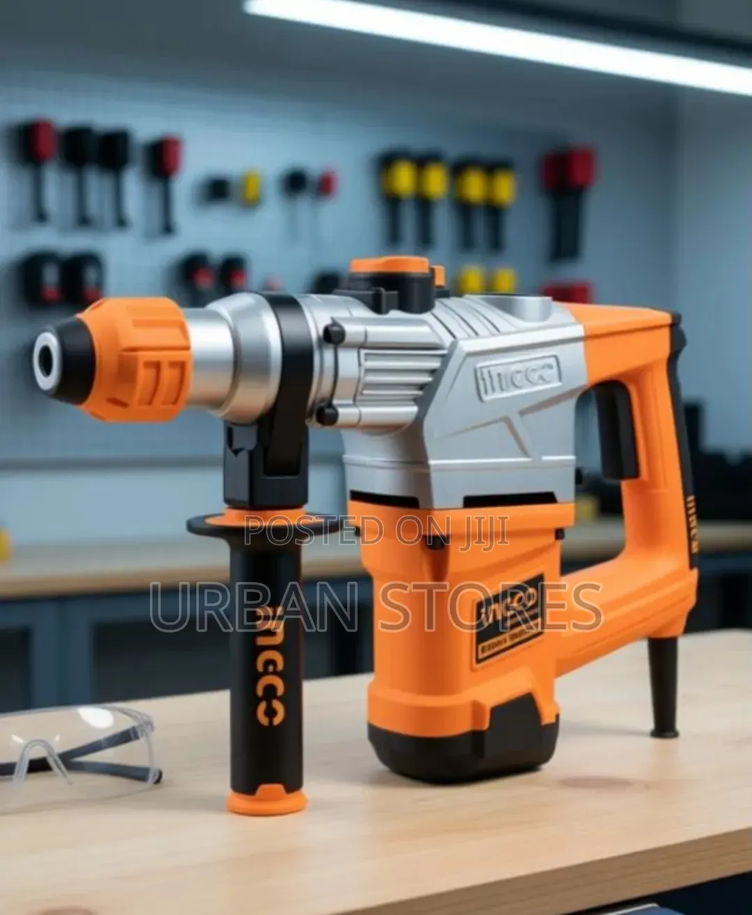 Rotary Hammer 950rpm 3functions Drill Chisel Heavy Duty