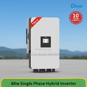 Deye 8kW IP65 Hybrid Inverter for Off Grid and Grid Tie Use