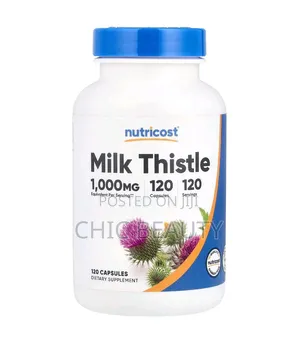 Nutricost Milk Thistle Supplement 1000mg 120 Capsules