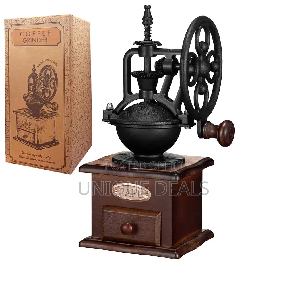 Vintage-Style Manual Coffee Grinder
