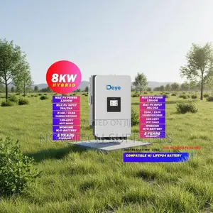 8kVA Deye Solar Hybrid Inverter With 190A Battery Charging