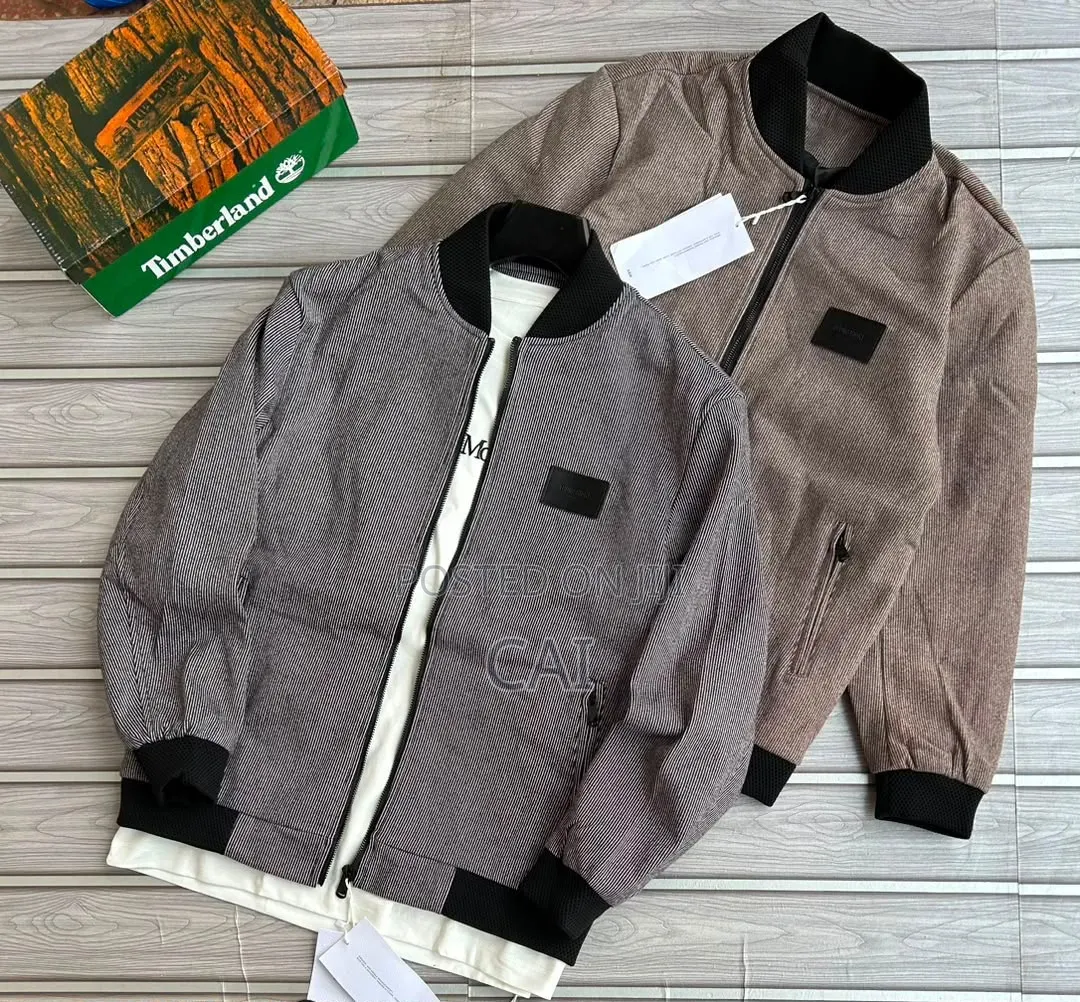 Ribbed Collar Jacket