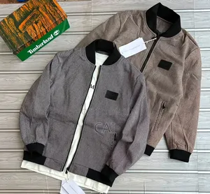 Ribbed Collar Jacket