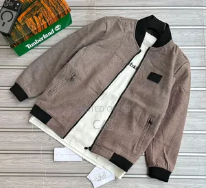 Ribbed Collar Jacket