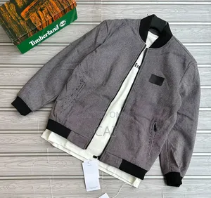 Ribbed Collar Jacket