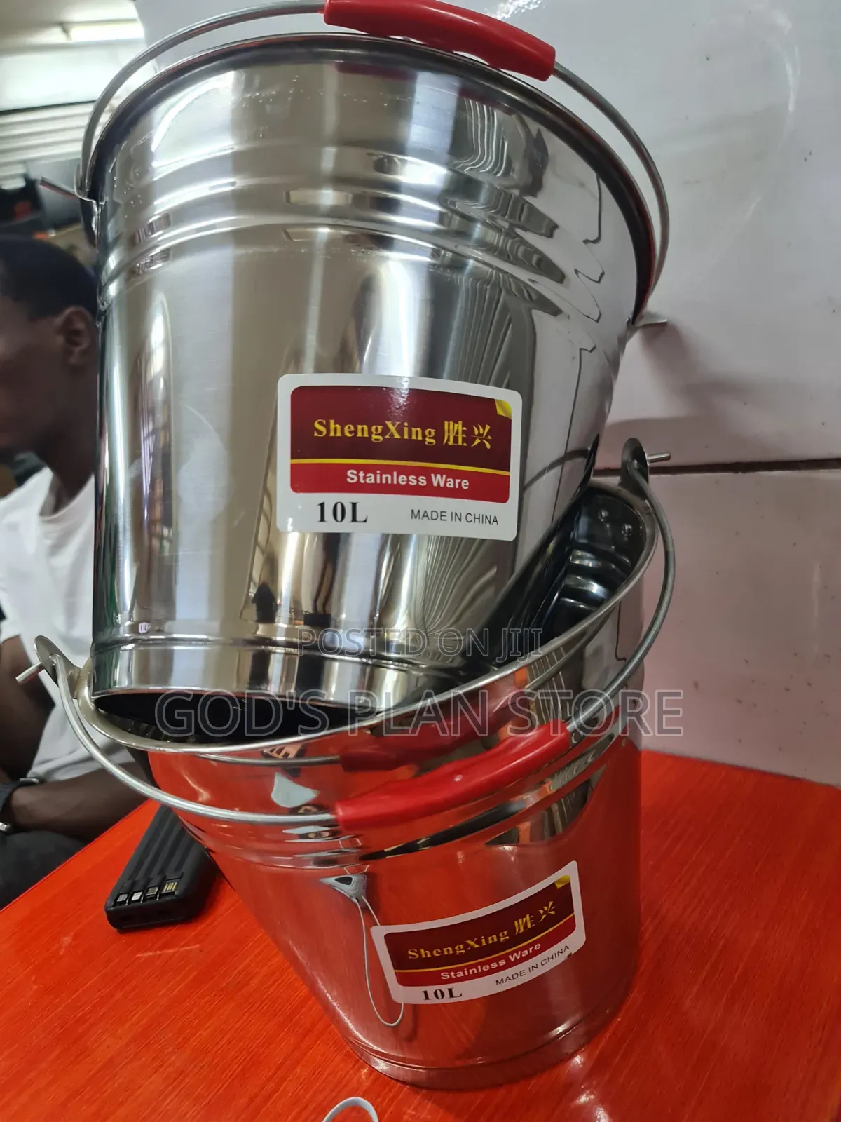 Infinite Stainless 10litres Buckets Stainless Buckets