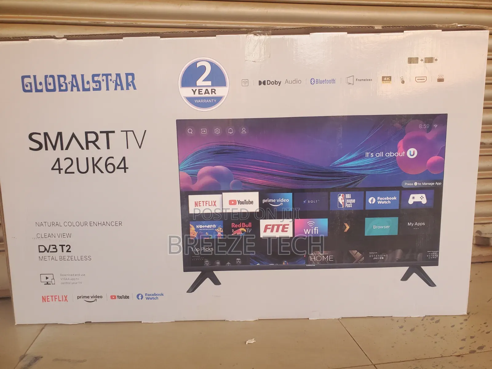 42' Globalstar TV Smart Android