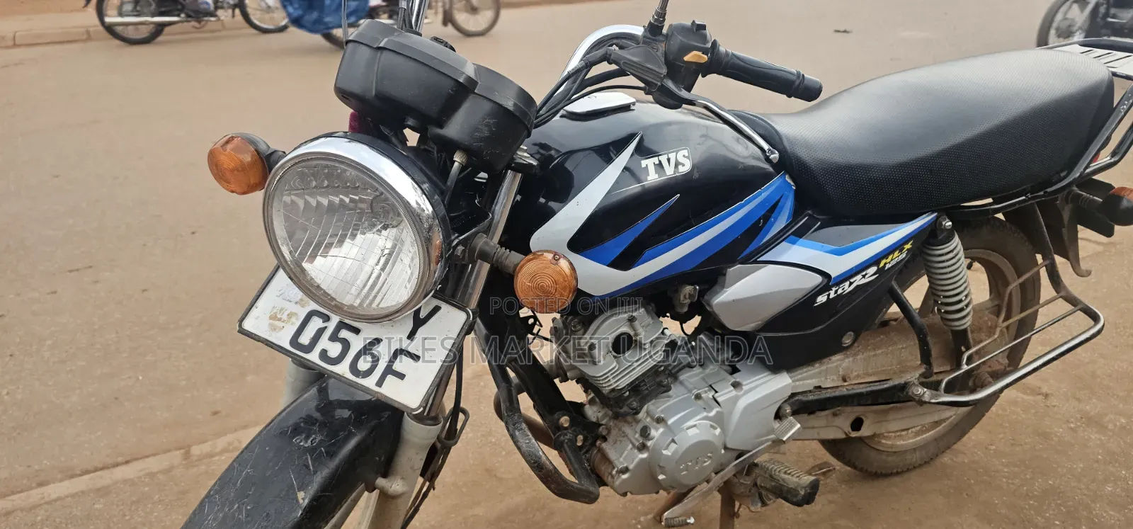 TVS HLX 125 2024 Black