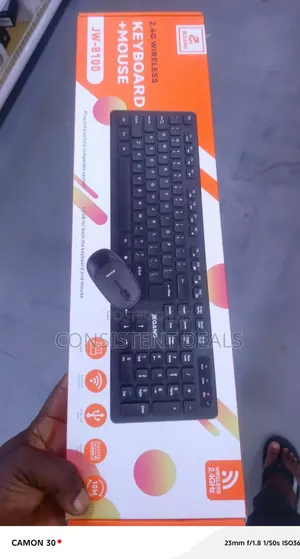 Wireless Keyboard and Mouse Combo.